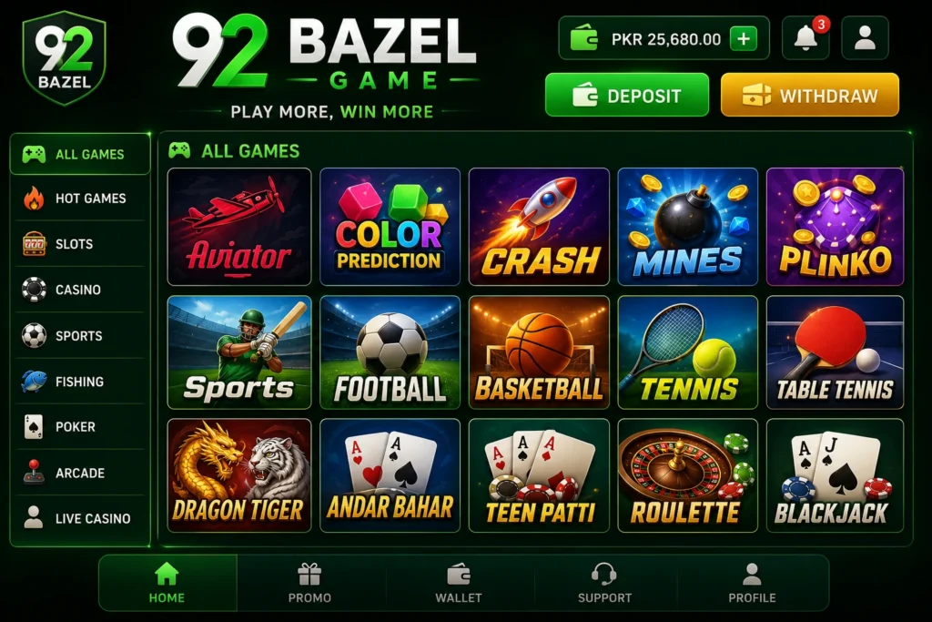 92 Bazel Game Download (Official Earning App) in Pakistan 2026