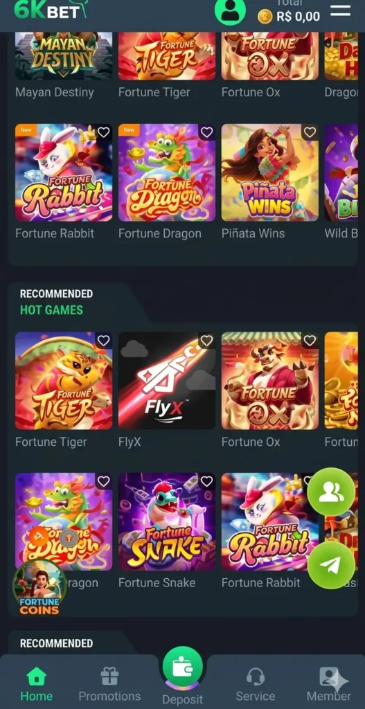 6k bet game