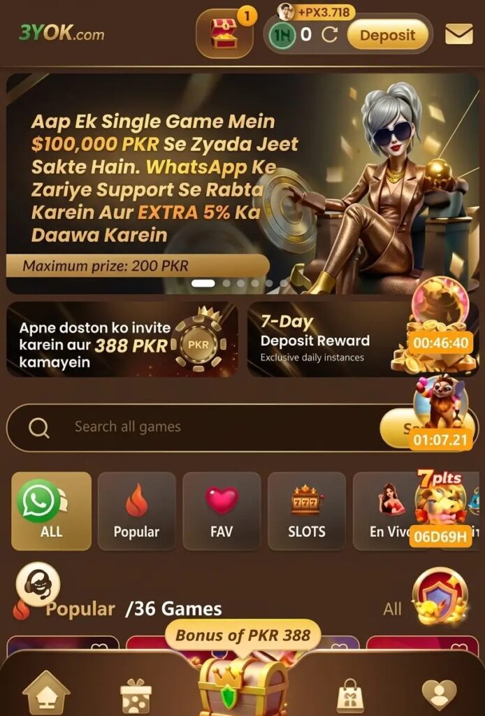 3YOK Game free Download and Earn Real Money in Pakistan 2026