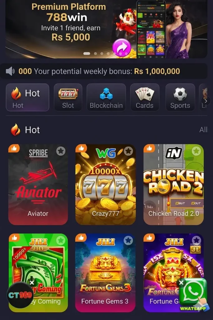 788 win game