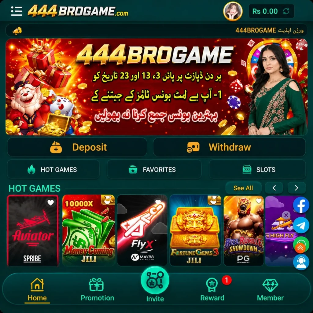 444Bro Game APK Real Earning App Download for Android 2026