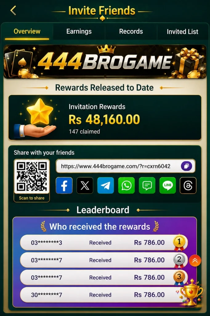 444Bro Game APK Real Earning App Download for Android 2026