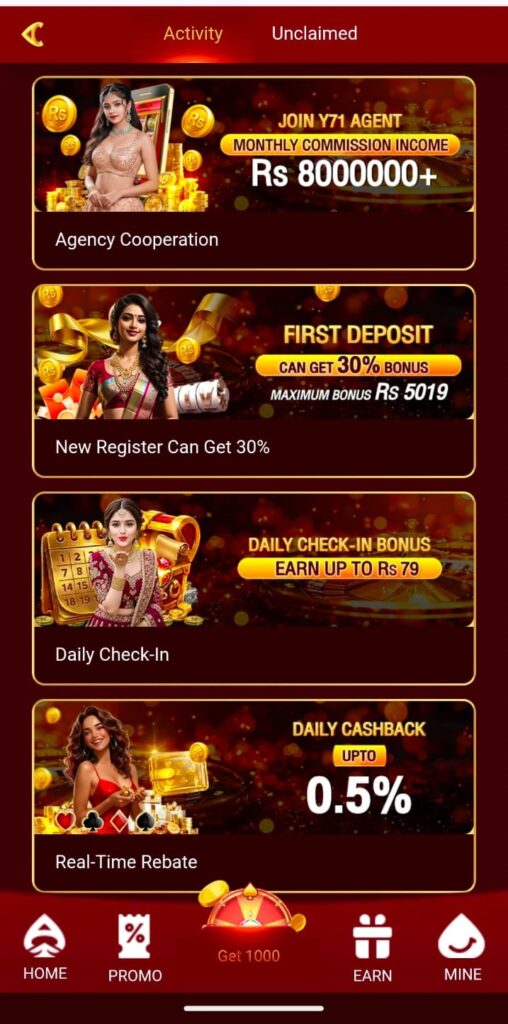 Y71 Game Download APK Real Earning for Android 2026