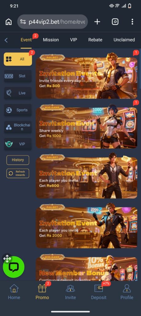 P44Bet APK download latest version Real Cash game2026