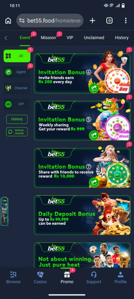 Bet55APK Game Real Earning APP in Pakistan in 2026