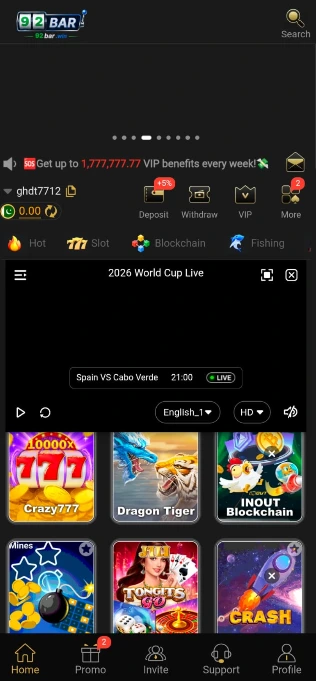 92bar Game Download Latest version APK Free For Android 2026