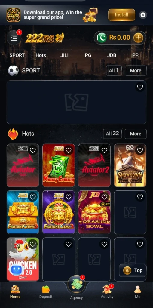 222RS Game Real Money Earning App For Android 2026