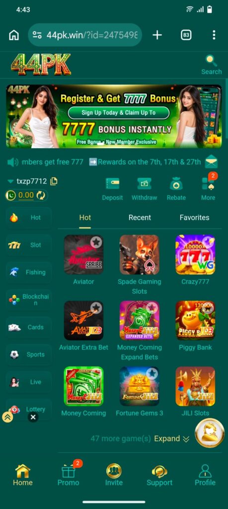 44PK Game Download (New Earning App) for Android & IOS